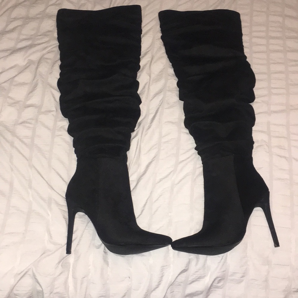 Thigh high boots